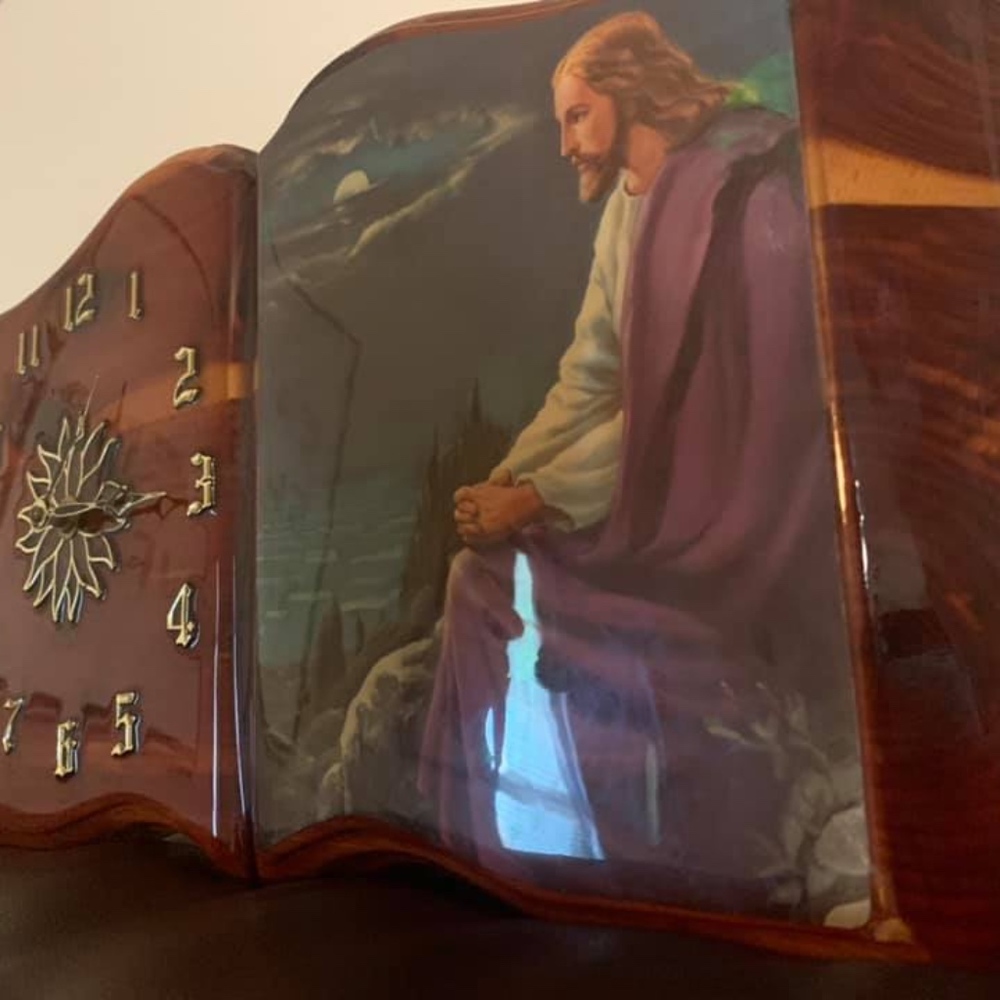 Handcrafted clock - Picture 4 of 5